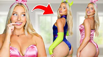 SEXY HALLOWEEN TRY ON HAUL (Fashion Nova) #1