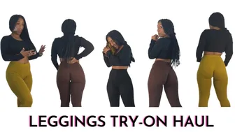 LEGGINGS TRY -ON HAUL , FALL , SQUAT PROOF, Booty Scrunch*UNSPONSERED* Honest Review