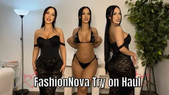 FashionNova Vacation Try on Haul