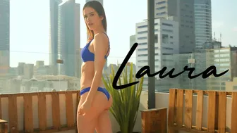 Blue Bikini Model Film #bikini #model #lauracontreras #modelfilm #fashion #top