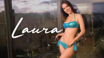 Blue Bikini Model Film #bikini #model #lauracontreras #modelfilm #fashion #top