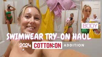 *COTTON ON TRY-ON HAUL* 2024 SWIMWEAR COLLECTION!