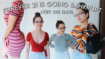 FOREVER 21 IS BANKRUPT?? + FOREVER 21 TRY ON HAUL