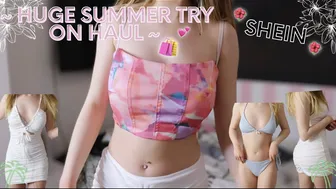 *HUGE* SHEIN Summer Try on Haul! ♥️♥️♥️♥️ #1