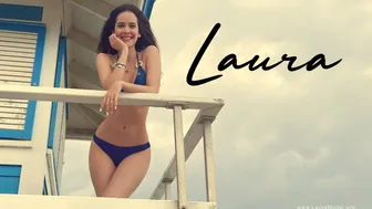 Bikini Azul Model Film #lauracontreras #miami #modelfilm #1