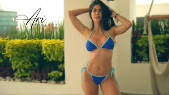 Bikini Azul Model Film #AriDugarte #ModelFilm #1