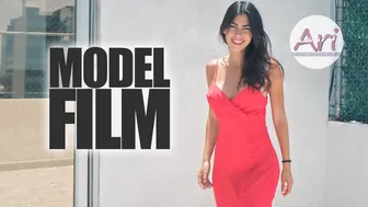 Vestido Rojo MODEL FILM #AriDugarte