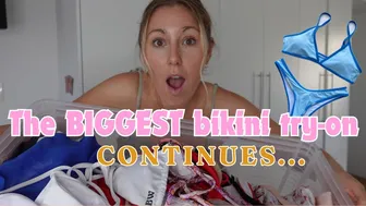 THE BIGGEST BIKINI TRY-ON /PART 2