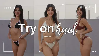 SHEIN try on haul // BIKINIS ???? SWIMWEAR