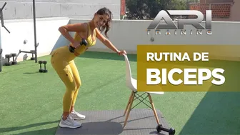 Rutina de BICEPS - Ari Training #BicepsWorkout #1