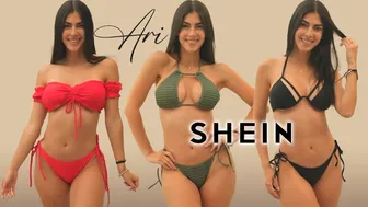 SHEIN Bikini Try On Haul #AriDugarte #SHEINswimwear #SHEINbikini #SHEINswimvibes #1