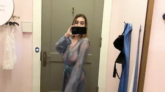 [4K] TRANSPARENT Clothes TRY-ON HAUL | See-Through NO BRA #4