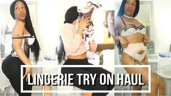 LINGERIE TRY ON HAUL | SEXY UNDERWEAR & SLEEPWEAR | ERICA GOLDWATER