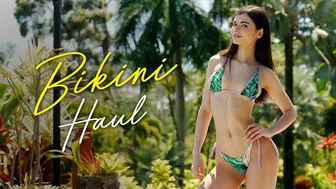 BIKINI TRY-ON HAUL FOR MY TROPICAL ADVENTURE