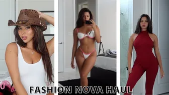 SKIN TIGHT SNATCHED ITEMS FROM FASHION NOVA TRY ON HAUL | TIANA MUSARRA #1