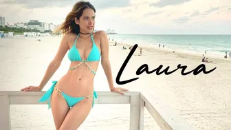 Miami Beach Bikini Model Film #bikini #model #lauracontreras #modelfilm #fashion #top