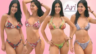 Bikini Try On Haul #AriDugarte #1