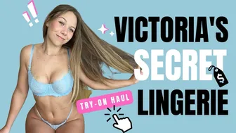 Bunny Blair | Victoria’s Secret Try On Haul | Cheeky, Lingerie, 4K #1