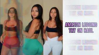 AMAZON LEGGING HAUL **my favorite leggings** | TIANA MUSARRA #1