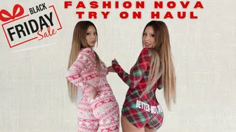 HUGE BLACK FRIDAY 2023 @FashionNova SLEEPWEAR HAUL | up to 85% OFF! | TIANA MUSARRA