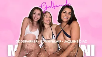 Bunny Blair | Micro Bikinis w/ My Girlfriends | Swimwear, Odds Parker, Jazmine Diaz #1