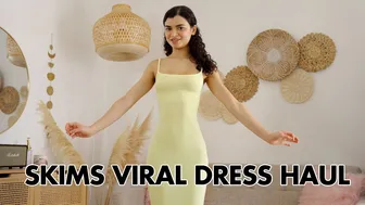 VIRAL SKIMS DRESS | TRY-ON HAUL AND REVIEW #1