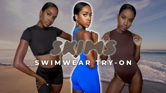 SKIMS SWIM Review and Try On Haul... Let's Talk About It! | 水着を着てみてください #1