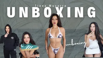 HUGE UNBOXING : swimwear, shoes, skincare and more | TIANA MUSARRA #1