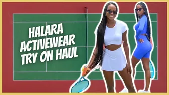 ACTIVEWEAR TRY ON HAUL FEATURING HALARA! ✨ WORTH THE HYPE? ♥️♥️ #1