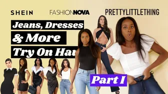 Fashion Nova, Pretty Little Thing, SHEIN Try On Haul | Part I #fashionnova #shein #prettylittlething