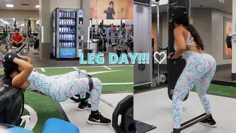 HEAVY LIFTING LEG DAY | TARGET YOUR GLUTES | TIANA MUSARRA #1