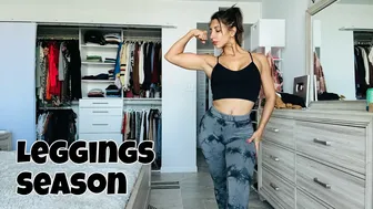 It’s Leggings Season! Athletic Wear Try-On Ft Yesoul Bike #tryon #1