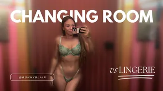 Bunny Blair | Victoria’s Secret Changing Room | Thongs, Lingerie, 4K