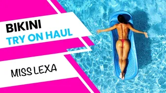 PVC Bikini Try On Haul | Miss Lexa