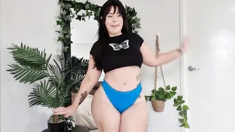 Sexy Affordable Monthly Thong Try on Haul | Hello Peachiee #4