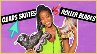 Quad Roller Skates vs Inline Rollerblades: Which Ones Are Best For You?! ✨♥️♥️ #1