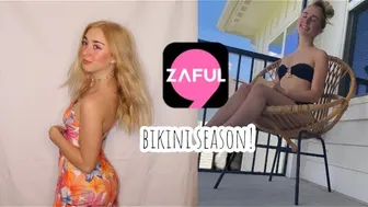 summer 2023 zaful bikini try on haul