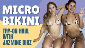 Micro Bikini Try-On & Review | Feat. Jazmine Diaz #1