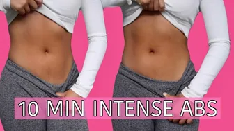 INTENSE abs circuit workout #1