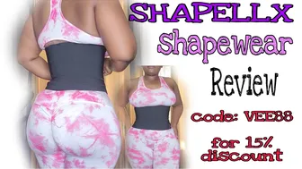 SHAPELLX Abdominal Binder Lower Waist Support Belt |Wrap Waist Trainer | How to Guide| Shapeware