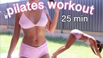 25 minute morning pilates hourglass workout