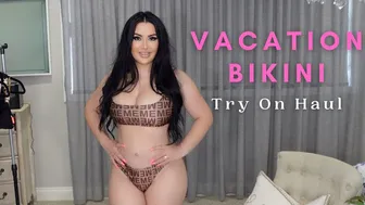 VACATION♥️♥️ BIKINI♥️♥️ TRY ON HAUL | 2022 #swimwear #bikini #tryon #1