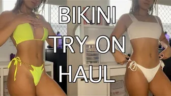 bikini try on haul 2022 | mia paris