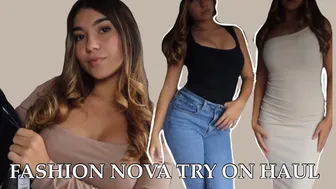 FASHION NOVA try on haul *honest review*