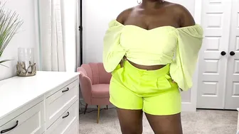 3 WAYS TO STYLE A TOP| PARTY ♥️♥️ TO OFFICE LOOK| BOOTY SHORT #2