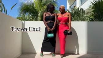 Vacation Try on Haul with @Ohemaa #viral #trending #fashionblogger #fashionnova #1