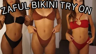 ZAFUL BIKINI TRY ON HAUL 2023 // new collection #1