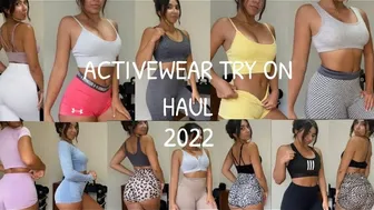 activewear/gym fits try on haul 2022 | mia paris