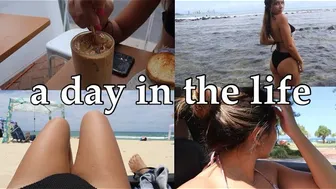 day in the life living in australia ♡ // beach day + ice bath with me