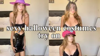 SEXY HALLOWEEN COSTUMES TRY ON HAUL | mia paris #1